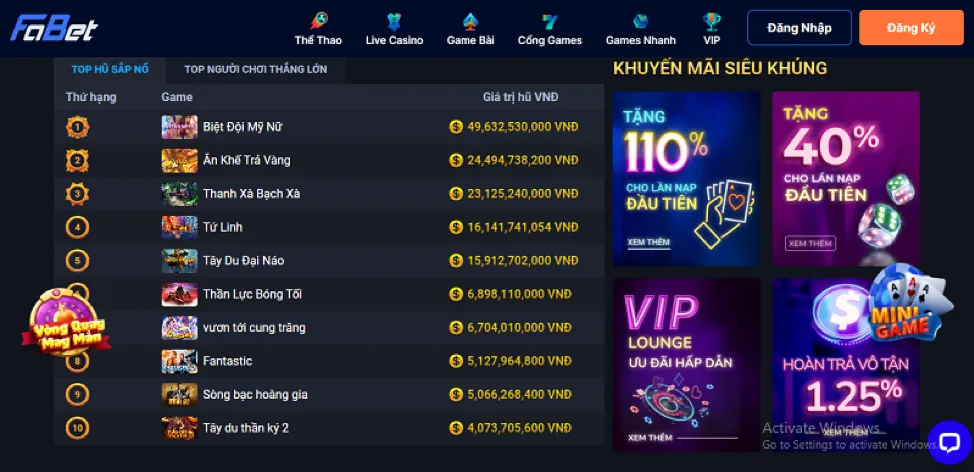 Đội ngũ 666win đăng nhập